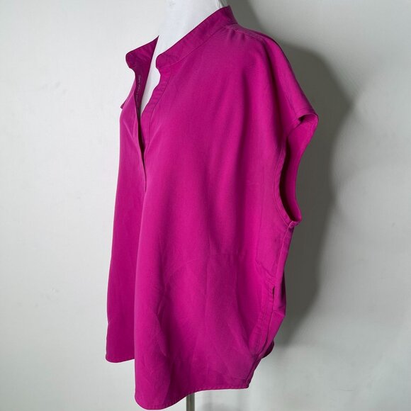 Figs Women's Pink Rafaela Oversized Medical Uniform Jacket Top Size XXL - Picture 3 of 12